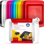 Rapid Ramen Cooker | Microwavable Cookware for Instant Ramen | BPA Free and Dishwasher Safe | Perfect for Dorm, Small Kitchen or Office | Purple, 2 Pack